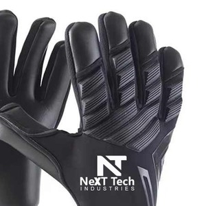 Guantes de Portero de Fútbol de Alta Calidad, Material PU, Protección para los Dedos, Cierre de Tirón, para Entrenamiento y Partidos, Diseño Personalizado con Logotipo - Product Image 5