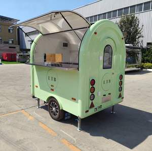 Food Cart Mobile Food Truck avec cuisine complète, remorques carrées neuves et bon marché. - Product Image 5