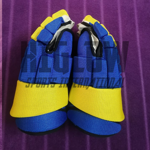 สินค้ามาใหม่ HI-GLOW SPORTS INTERNATIONAL OEM ถุงมือฮอกกี้น้ำแข็งคุณภาพสูง ทนทาน น้ำหนักเบา ปิดแบบ Snap Closure รุ่นล่าสุด - Product Image 6