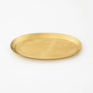 Bandeja decorativa de latón macizo, bandeja para servir de mesa, organizador de almacenamiento de oro elegante para joyería de Perfume, vela de té de comida - Product Image 2