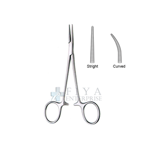 Halstead-Mosquito manuel Micro hémostat droit dentelé chirurgie buccale pince à artère 1x2 acier Instrument base chirurgicale - Product Image 1