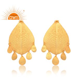 ต่างหูเม็ดเดี่ยวประดับมุกแท้18K ทำจากทองเหลืองดีไซน์ทันสมัยออกแบบได้ตามต้องการ - Product Image 2