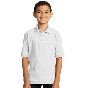 Polo de golf à coupe sèche pour garçons, avec logo gratuit et design personnalisé, tissu jersey 100% polyester à sublimation - Product Image 1