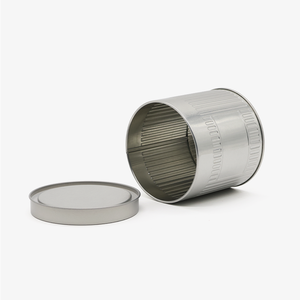 Gran oferta de fábrica, lata redonda personalizada de grado alimenticio de alta calidad para galletas, aperitivos, dulces, comida para mascotas, restaurante, negocios, uso familiar - Product Image 3