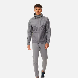 Conjunto Deportivo Personalizado con Logotipo, Conjunto de Chándal de Nailon Extra Grande para Entrenamiento, Chaqueta Cortavientos de Nailon Personalizada - Product Image 4