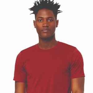 T-shirt à col rond pour hommes en coton biologique 100% de haute qualité Logo personnalisé caractère tricoté de mode durable surdimensionné - Product Image 3