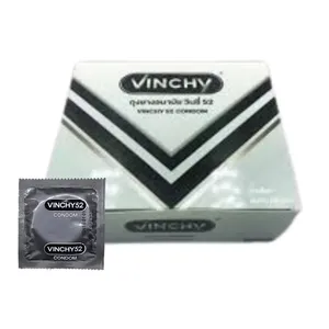 Vincchy 콘돔 남성용 브랜드 천연 고무 라텍스 제품 태국 최고 품질 도매가 직영 공장