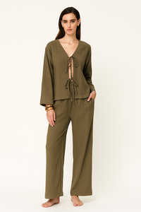 Ropa informal de poliéster para uso diario disponible en tallas M, L, XL, XXL, suave, duradera, fácil de cuidar, ajuste moderno, estilo relajado, atractivo ajuste. - Product Image 6