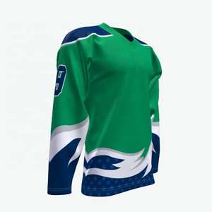 Venta al por mayor Cool Hockey Ice Hockey Jerseys Sublimación personalizada High Quality Ice Hockey Jersey - Product Image 2