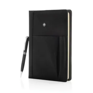 Set de Regalo Corporativo Swiss Peak - Combinación Premium de Bolígrafo y Cuaderno - Product Image 1
