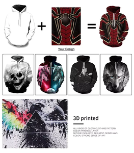 Sweat à capuche personnalisé à sublimation en polyester de grande taille à offrir Pulls à capuche imprimés sur toute la surface Sweats à capuche vierges pour hommes - Product Image 4