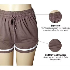 กางเกงขาสั้นลำลองคุณภาพสูงสำหรับผู้หญิง ราคาสมเหตุสมผล กางเกงขาสั้นตาข่ายสำหรับผู้หญิงขายดีที่สุดสำหรับผู้ใหญ่ - Product Image 6