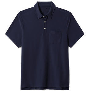 Polo pour homme à séchage rapide, évacuation de l'humidité, 92 % polyester, 8 % élasthanne, manches courtes, T-shirt de golf décontracté, tricot uni pour l'entraînement - Product Image 2