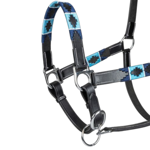 Harnais de polo pour cheval en cuir et nylon, cousu main, de haute qualité, traditionnel argentin, personnalisé, réglable et confortable pour le sport - Product Image 3