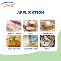 Machine à tamiser vibrante en acier inoxydable pour aliments, herbes et épices – Tamiseur de poudre à moteur vibrant avec pompe intégrée