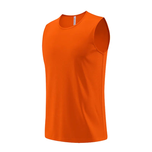 Camisetas sin Mangas Personalizadas de Punto, Impermeables, Transpirables, Cortavientos y de Secado Rápido, Chalecos al por Mayor para Deportes Masculinos - Product Image 1