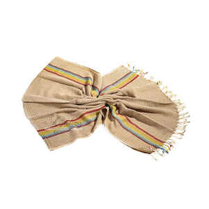 Premium Lightweight Soft Quick-Dry Turkish Cotton Peshtemal Beach <b>Towel</b> Handwoven <b>Wrap</b> for Sand Travel Holiday-Absorbent Hammam - Product Image 3