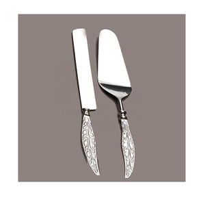 Ensemble de couverts tendance 2 pièces, vaisselle d'hôtel, ensemble décoratif pour couper et servir les gâteaux, pour la maison et la cuisine, bon prix - Product Image 4