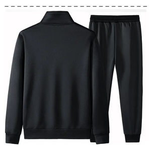 Survêtement personnalisé avec logo, jogging de haute qualité, fermeture éclair, haute couture, survêtement de sport pour homme, polyester, coupe-vent, streetwear - Product Image 5