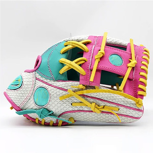 Gants de baseball en cuir légers et confortables, personnalisables pour l'entraînement et les matchs - Product Image 4