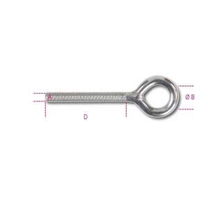 Argollas de sujeción con rosca derecha, AISI 316, paquete múltiple, pernos de alta calidad, con cierre de 2, - Product Image 2