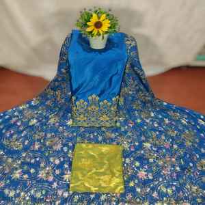 Tissu de robe de fête de mariage en jacquard slub Fransawi Dirac, vêtements traditionnels somaliens luxueux de la collection Empress, avec des paillettes - Product Image 3