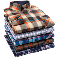 Kemeja Kantor Kasual Pria SK Berkualitas Tinggi 100% Katun, Slim Fit, Lengan Panjang, Kancing Tunggal, Kerah Turn-down, Musim Semi, Ukuran XL