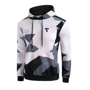 Sudadera Deportiva con Capucha para Hombre, Elegante, de Algodón y Felpa, Cómoda, Corte Regular, Resistente para Entrenamientos de Invierno, Transpirable y Ligera - Product Image 2