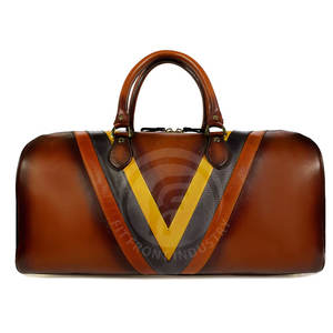 Bolsos de lona ligeros de piel auténtica superventas, unisex con cierre de cremallera estilo único, venta al por mayor en línea, nuevo estilo - Product Image 1