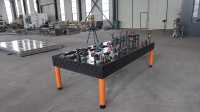 Table de soudage automatique certifiée CE pour usine, outils de soudage D28 D16, accessoires en acier nitrué 3D/2D pour l'industrie de la construction