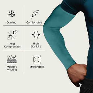 Manchons de protection solaire pour hommes et femmes, cyclisme, sport, conduite, meilleur matériau, manchons personnalisés pour adultes et jeunes - Product Image 5