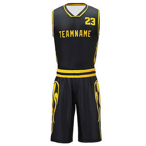 ชุดเครื่องแบบบาสเก็ตบอลขนาดใหญ่พิเศษ OEM & ODM ออกแบบได้เองพิมพ์ลายระบายอากาศได้100% โพลีเอสเตอร์ - Product Image 1