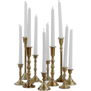 Grand pot de bougie en métal naturel fait à la main de luxe de style Ins exclusif pour la maison et le mariage cadeau de Noël ARTISAN AURA - Product Image 1