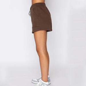 Custom logo Cotton Fleece Heavyweight Comfy <b>Lounge</b> Short <b>Set</b> Casual <b>Two</b> <b>Pieces</b> Sweat Short <b>Set</b> Women Oversized Hoodie - Product Image 5