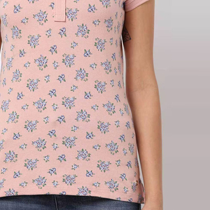 Nuevo estilo, diseño personalizado, alta calidad, pantalones cortos, manga, mujer, Polo, camisa de Golf, ropa informal, sublimación, Polo para mujer, OEM - Product Image 5