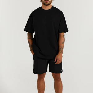 Crew Fitness <b>Men's</b> Summer <b>Henley</b> Tees Comfortable Casual Short-Sleeve Solid Button-Up <b>T</b>-<b>Shirts</b> 160Knitted <b>for</b> Casual - Product Image 3