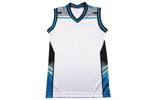 ชุดบาสเก็ตบอลกีฬาระบายอากาศได้ดีชุด100% โพลีเอสเตอร์ไซส์ใหญ่พิเศษ - Product Image 2