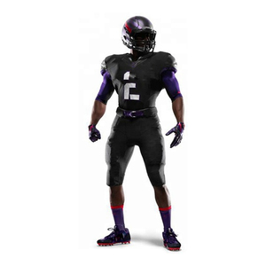 Vêtements de sport, maillots de football américain, uniformes respirants à manches courtes, haute qualité, personnalisables - Product Image 6