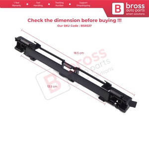 BSR537 Roof Rail <b>Trim</b> Strip Carrier Cover Rack Plug Lid <b>Clip</b> for Astra H 2004-2014 Zafira B 2005-2015 5187877 5187878 - Product Image 5