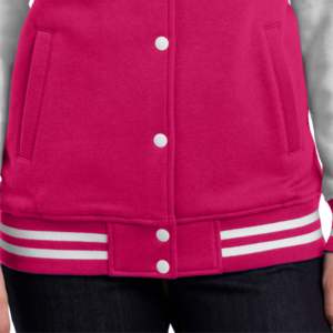 Chaqueta Bomber Varsity de Buena Calidad al por Mayor, Abrigo de Invierno para Mujer, Satén Impermeable y Transpirable, Chaqueta Universitaria con Bordado - Product Image 5