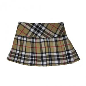 กระโปรงผ้าตาหมากรุกปรับได้สำหรับเด็กผู้หญิงกระโปรงอะคริลิคผ้าวูลลายตารางสก็อต - Product Image 2