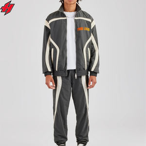 Survêtement Coupe-Vent 100% Polyester Matériel Léger Respirant Logo Sur Mesure Impression Sports Et Casual Wear - Product Image 1