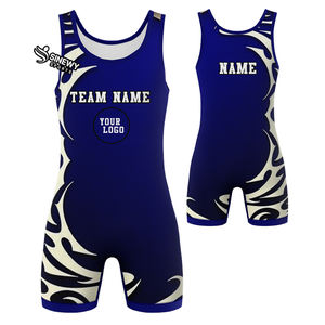 Wrestling Gear Sexy Wear Costume d'haltérophilie Singlets de lutte personnalisés pour jeunes - Product Image 3