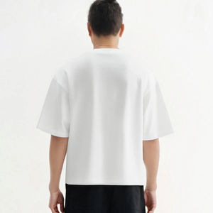 Camiseta con Serigrafía Personalizada OEM, 100% Algodón, Lisa, para Hombre, Fabricantes de Ropa, Marca Privada, Ropa Urbana - Product Image 4