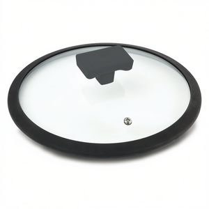 Viv 2272 Ghidini Cipriano Glass <b>Cookware</b> Set with 22cm Anti-steam Hole Pot Lid - Product Image 2
