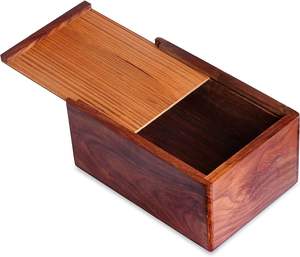 Keepsake <b>Urn</b> for Ashes, Wooden <b>Urn</b> for Human Pet Ash, Funeral Cremation Cat <b>Dog</b> <b>Urn</b> For Kids Men Adult - Product Image 6