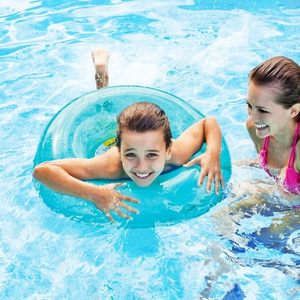 Intex 76cm giubbotto di salvataggio gonfiabile galleggiante blu/verde/rosa vinile per adulti piscina galleggiante - Product Image 3