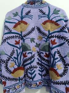 แจ็กเก็ตสุซานิแบบทำมือสำหรับผู้หญิงใส่ได้ทุกวันหรือในช่วงเทศกาล - Product Image 5