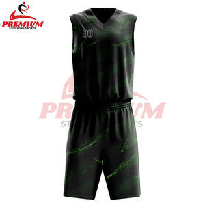 Ensembles d'uniformes de basket-ball personnalisés pour hommes, respirants, grandes tailles, saison estivale, 100% polyester, séchage rapide, impression par sublimation, best-seller - Product Image 4