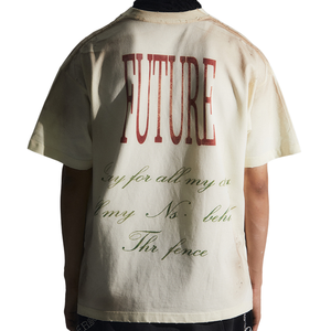 เสื้อยืดผ้าฝ้ายวินเทจสำหรับผู้ชายพิมพ์โลโก้แบบกำหนดเองสีพื้นซักด้วยหินสีสำหรับล้างกรด100% โลโก้แบบโอเวอร์ไซส์พิมพ์ลายกราฟิก - Product Image 6